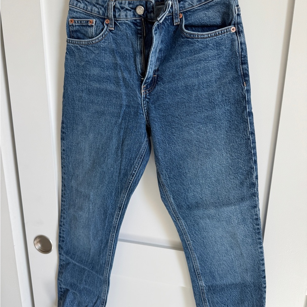 Topshop Women's Blue Jeans